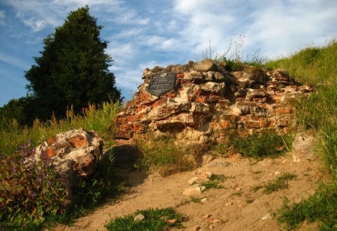 Заславский замок в Беларуси