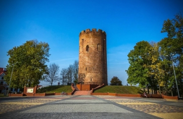 Каменецкая башня Белая вежа в Беларуси